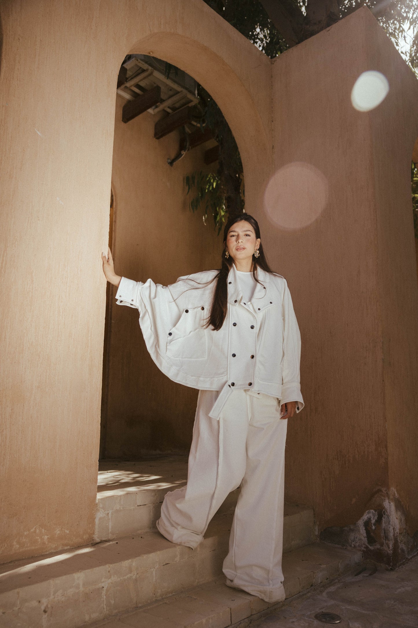 Daiy Cotton Set In Off-white