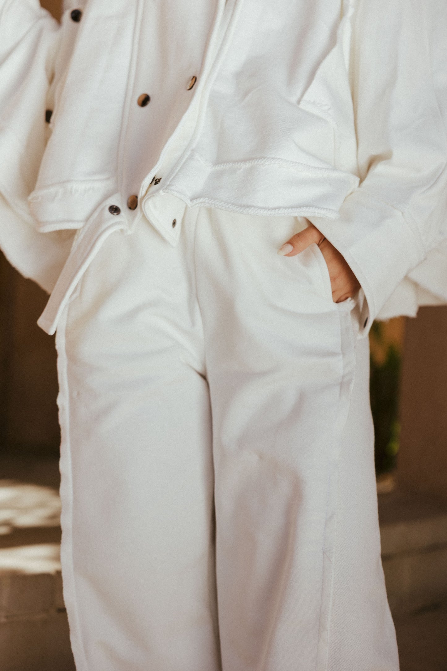 Daiy Cotton Set In Off-white