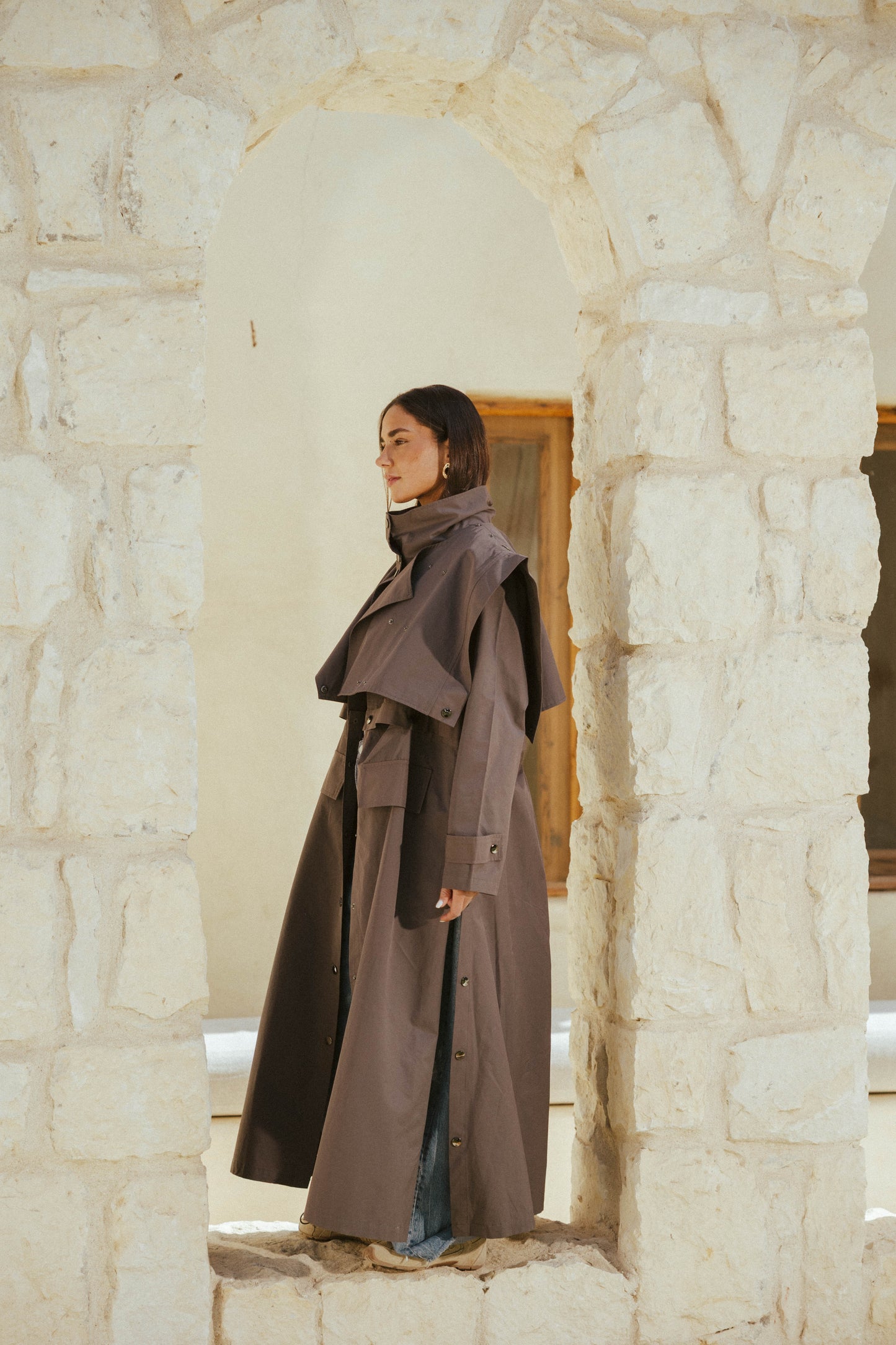 Jouzoor Coat In Griesh