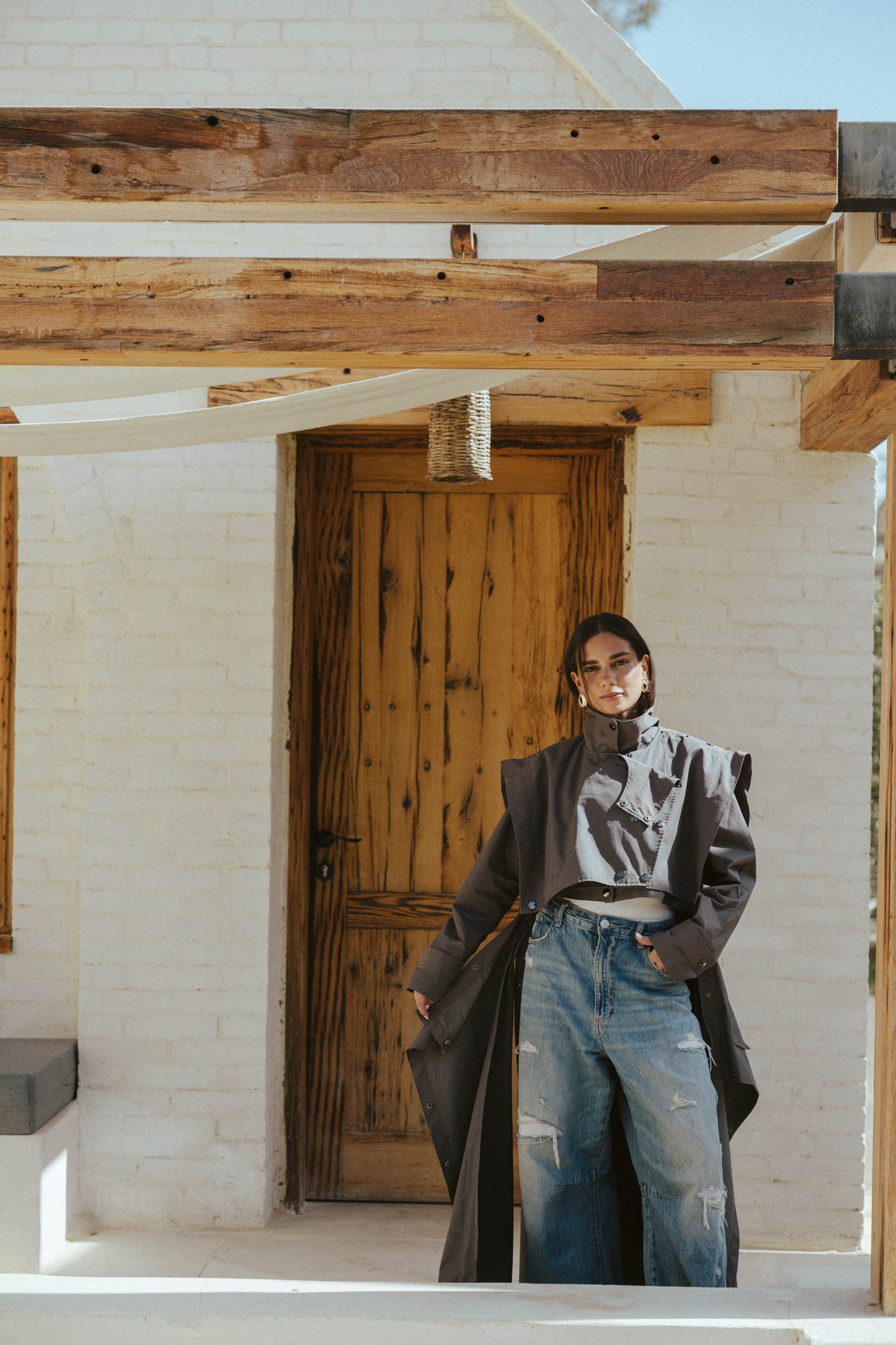 Jouzoor Coat In Griesh