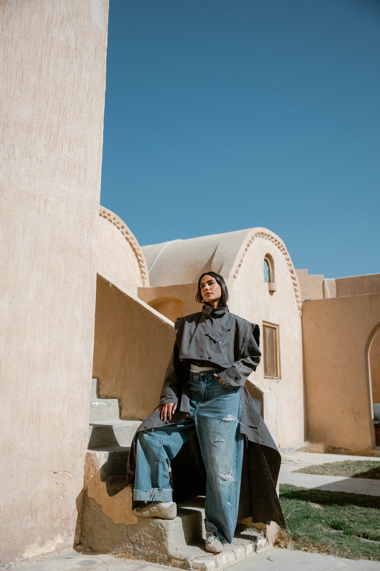 Jouzoor Coat In Griesh