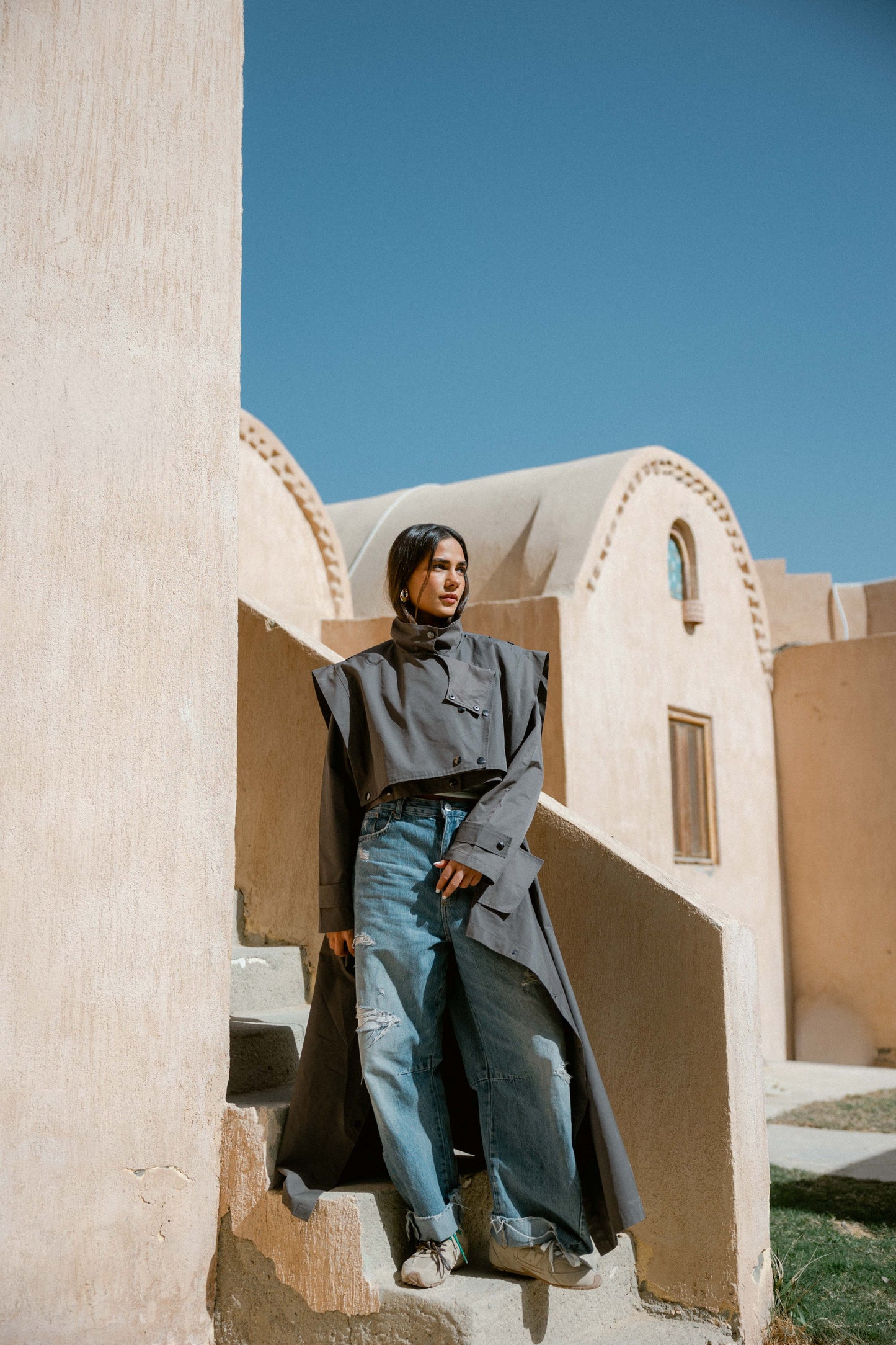 Jouzoor Coat In Griesh