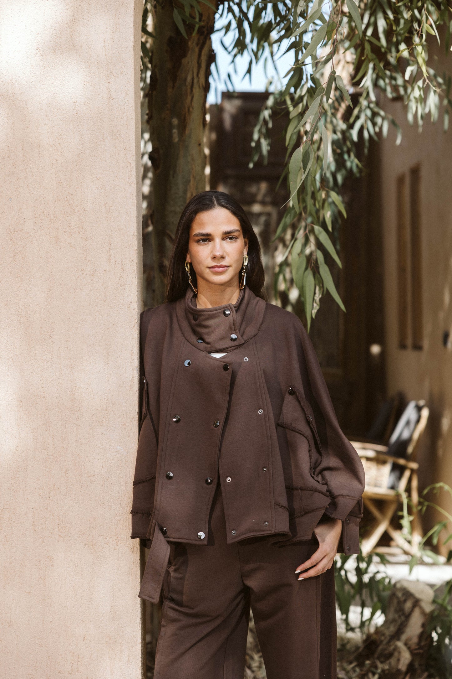 Daiy Cotton Set In Brown