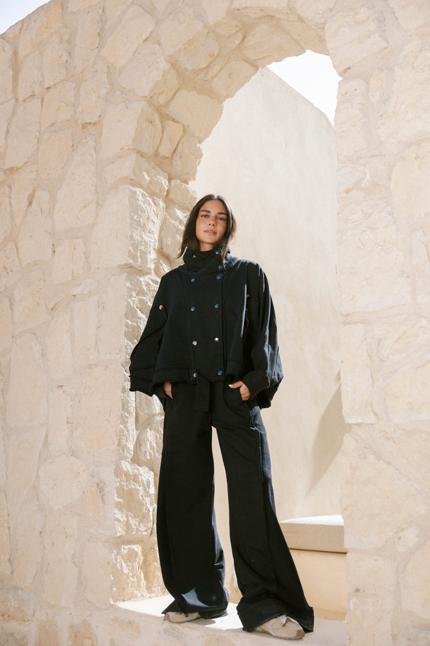 Daiy Cotton Set In Black