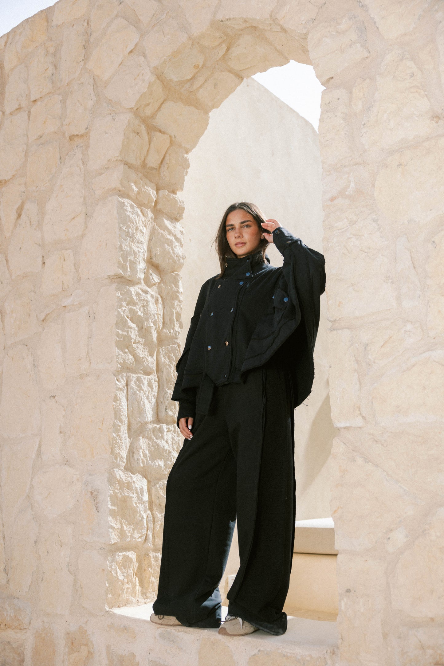 Daiy Cotton Set In Black